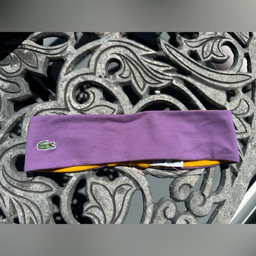LACOSTE HEADBAND NWOT